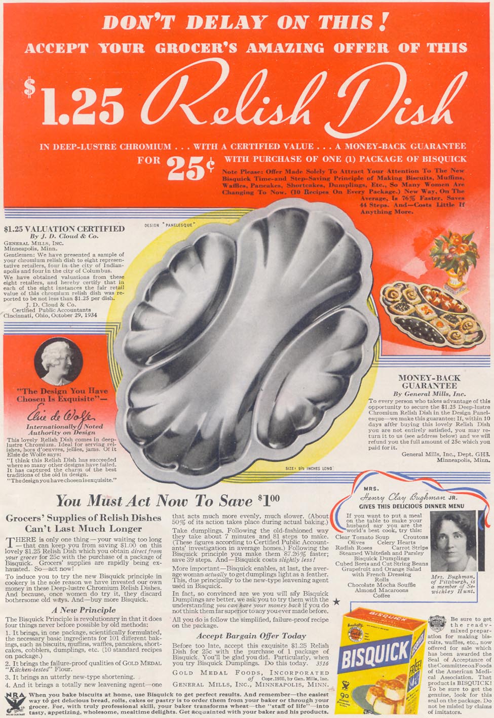 BISQUICK
GOOD HOUSEKEEPING
03/01/1935