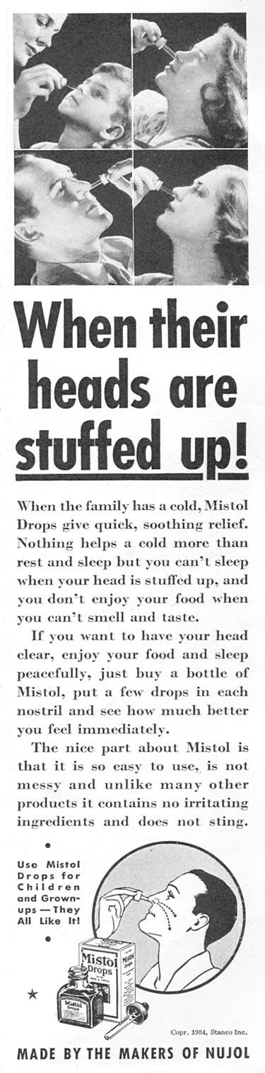 MISTOL DROPS
GOOD HOUSEKEEPING
12/01/1934
p. 149