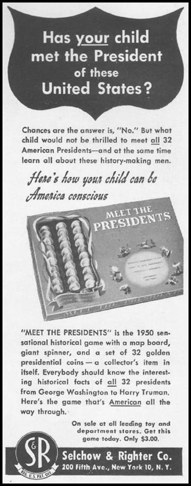 MEET THE PRESIDENTS
LADIES' HOME JOURNAL
11/01/1950
p. 16