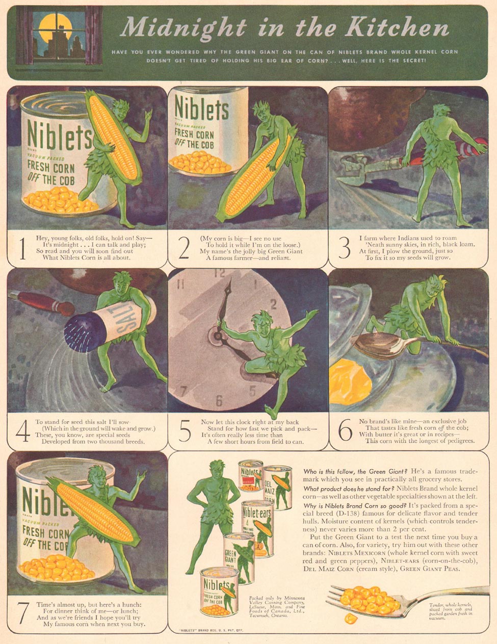 NIBLETS BRAND CANNED CORN
LIFE
12/16/1940
p. 59