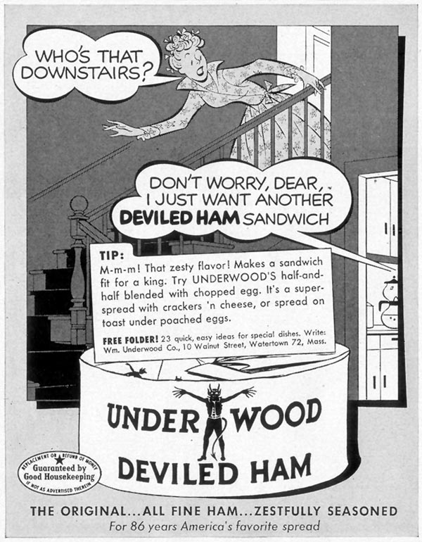 UNDERWOOD DEVILED HAM
LIFE
09/07/1953
p. 96