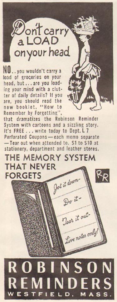 ROBINSON REMINDERS
LIFE
10/23/1944
p. 13