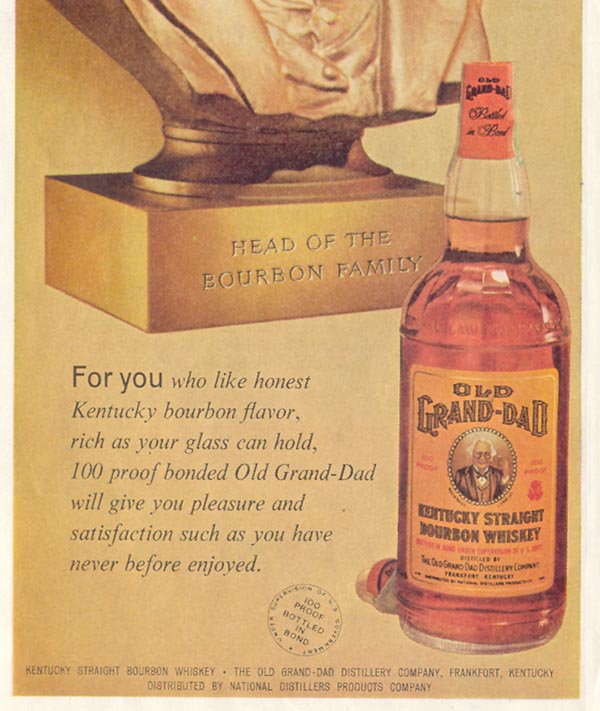 OLD GRAND-DAD BOURBON
SATURDAY EVENING POST
08/15/1959
p. 60